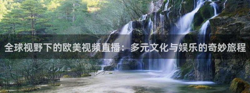 丁伟杰蓝鲸体育直播间：全球视野下的欧美视频直播：多元文化与娱乐的奇妙旅程